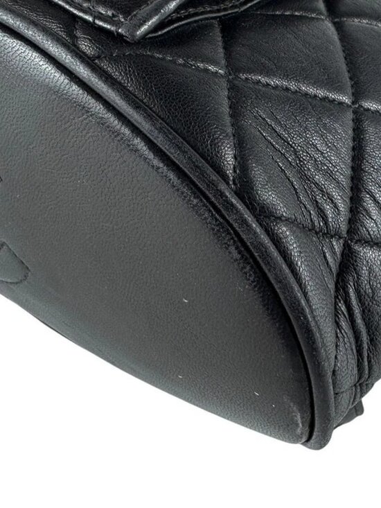 CHANEL Matelasse Backpack Black/Gold Leather/Metal - main image 13